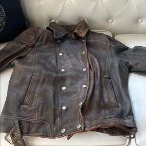 Women’s Brown Leather Jacket